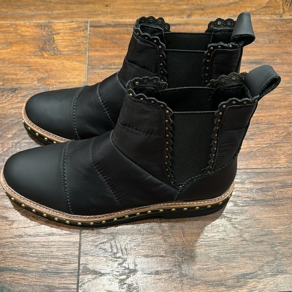 NEW! Free People Atlas Womens Pull On Leather Ankle Boots - Size 39 EU/ 9 US - Picture 6 of 13